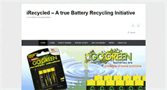 Desktop Screenshot of irecycled.com